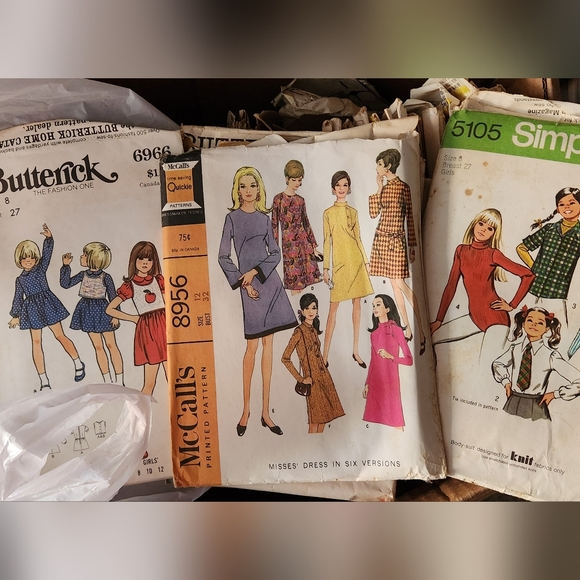 Vintage retro clothing patterns 1950s 60s 70s 80s - Picture 2 of 4